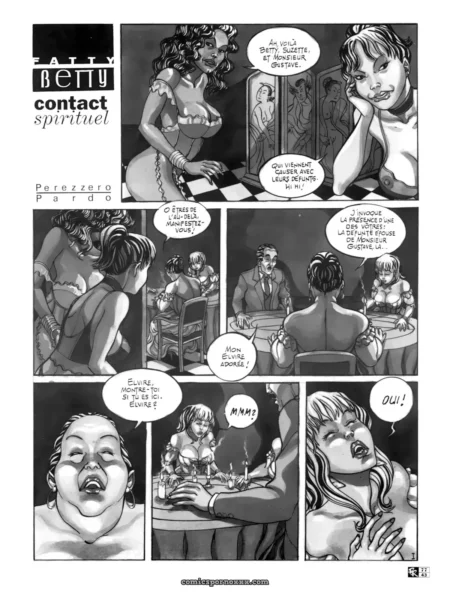 Fatty Betty en corset offre sa chatte pour cunnilingus et fellation, bouche ouverte lors de parties d'échecs